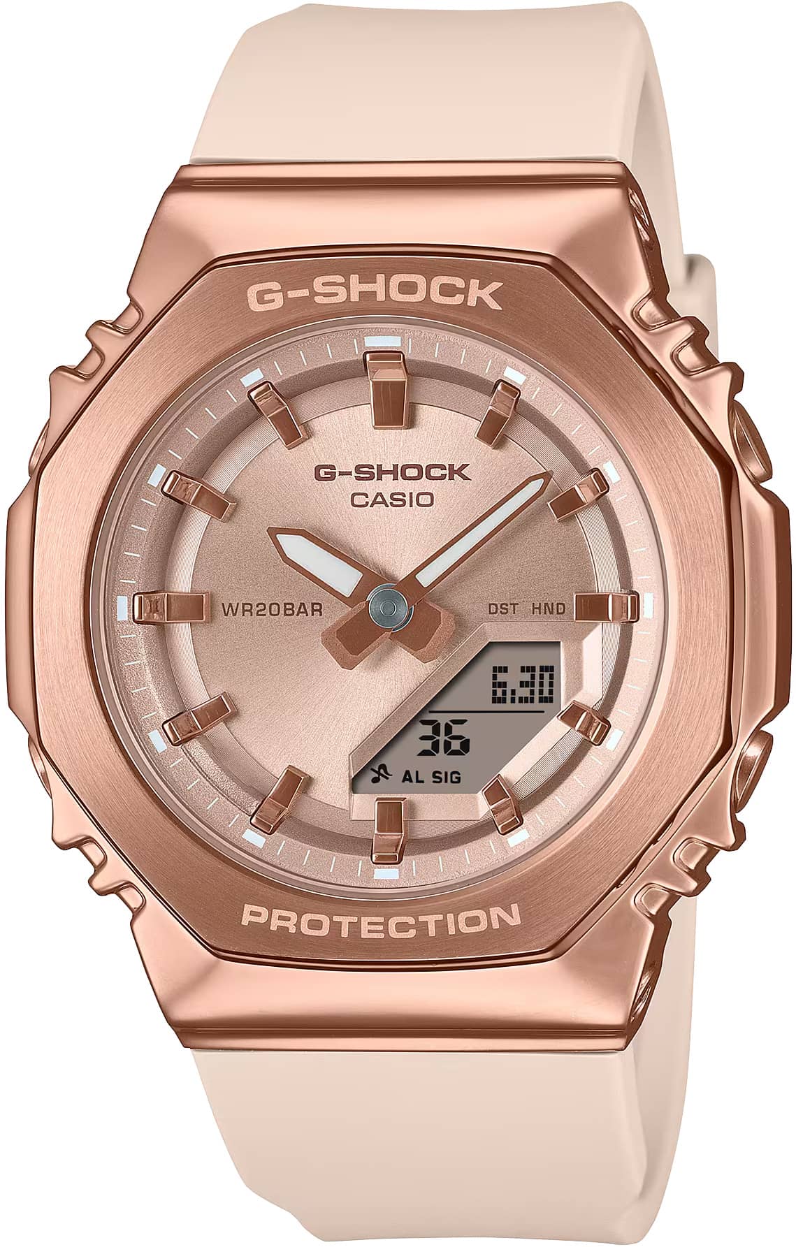Дамски часовник Casio G-Shock - GM-S2110PG-4AER