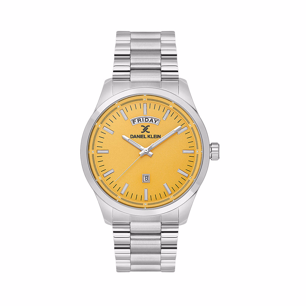 Daniel Klein Premium - Ceas Barbatesc Quartz Argintiu DK.1.13817.6