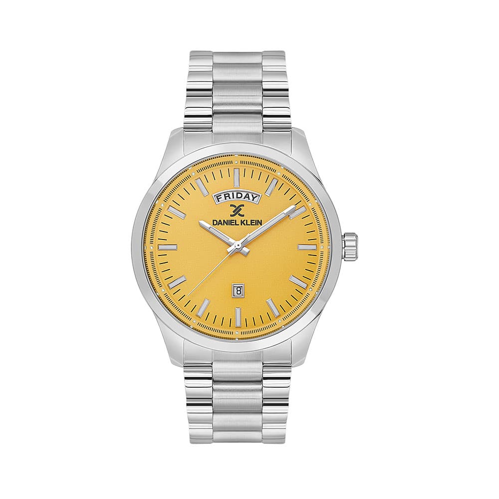 Daniel Klein Premium - Ceas Barbatesc Quartz Argintiu DK.1.13817.6