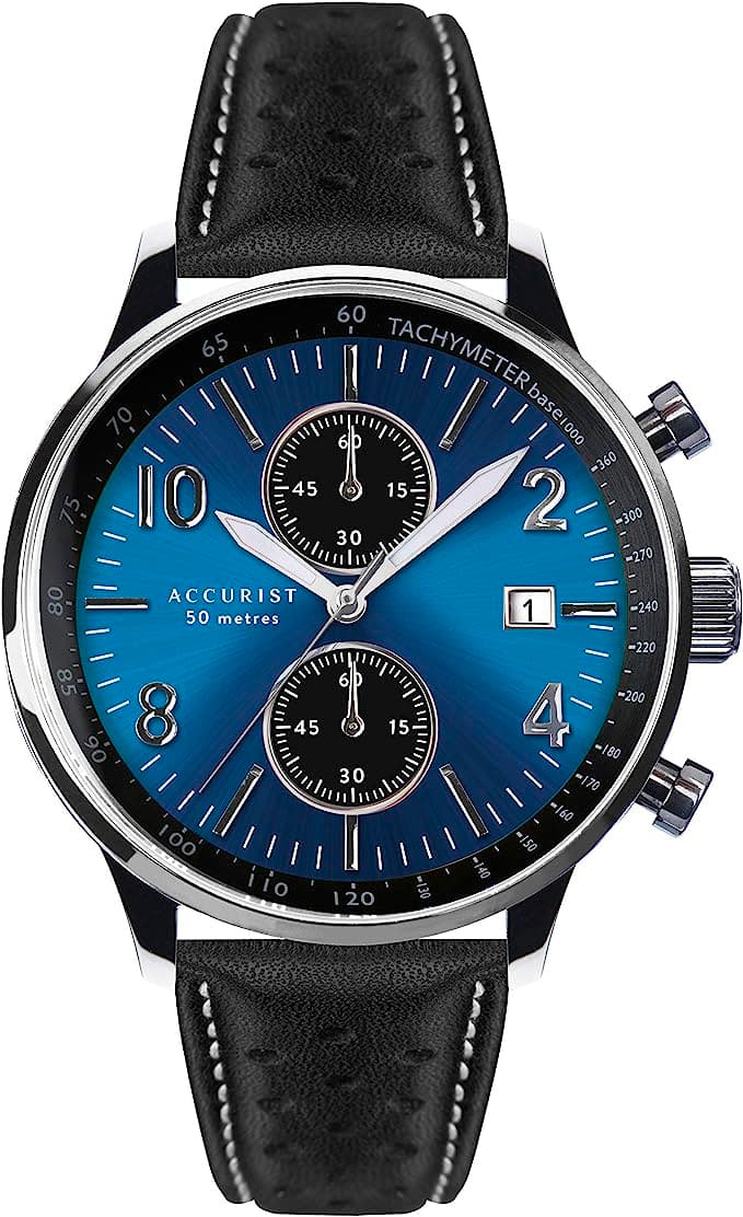 Мъжки аналогов часовник Accurist Chronograph - A-7384