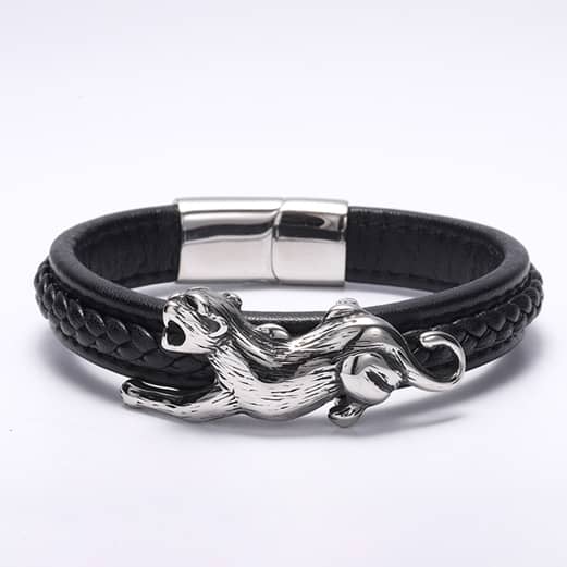 Bratara Inox Neagra Thia Jewelry S. Steel Barbati