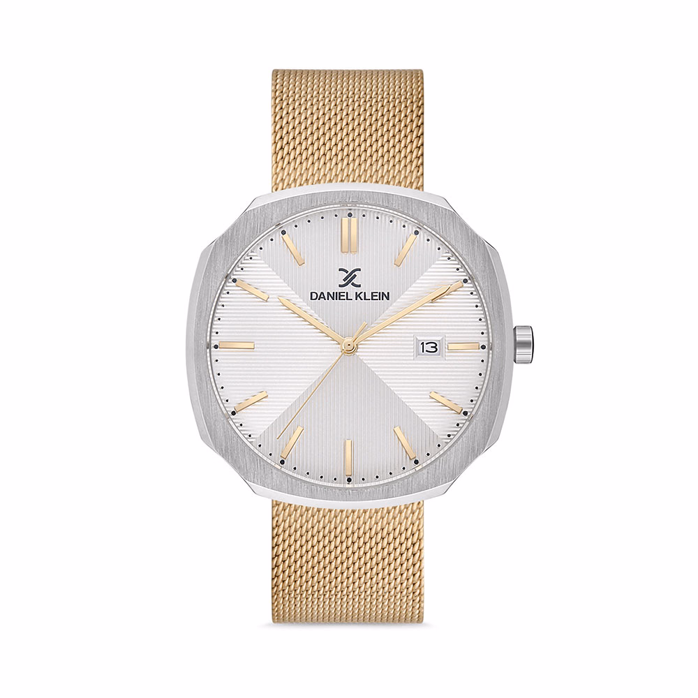 Daniel Klein Fiord - Ceas Barbatesc Quartz Auriu DK.1.12652.1