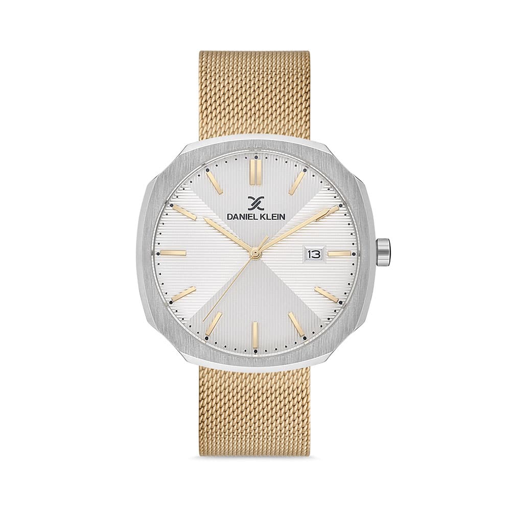 Daniel Klein Fiord - Ceas Barbatesc Quartz Auriu DK.1.12652.1