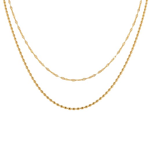 Lant Inox Auriu Thia Jewelry S. Steel Dama