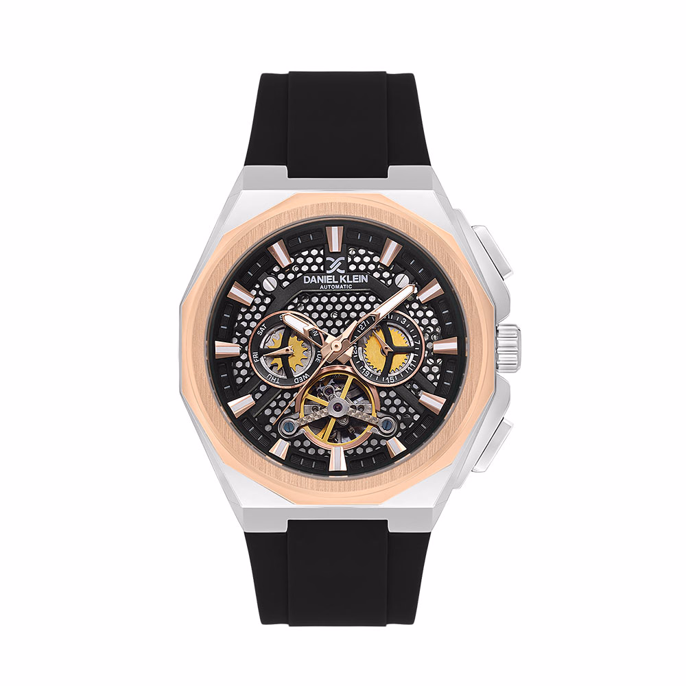 Daniel Klein Skeleton - Ceas Barbatesc Automatic Alb DK.1.13858.3