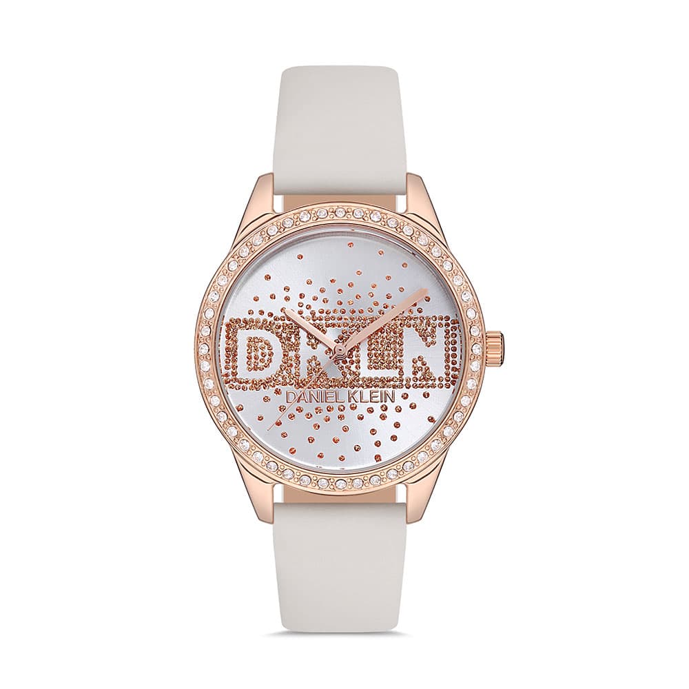 Daniel Klein Premium - Ceas Dama Quartz Crem DK.1.12696.4