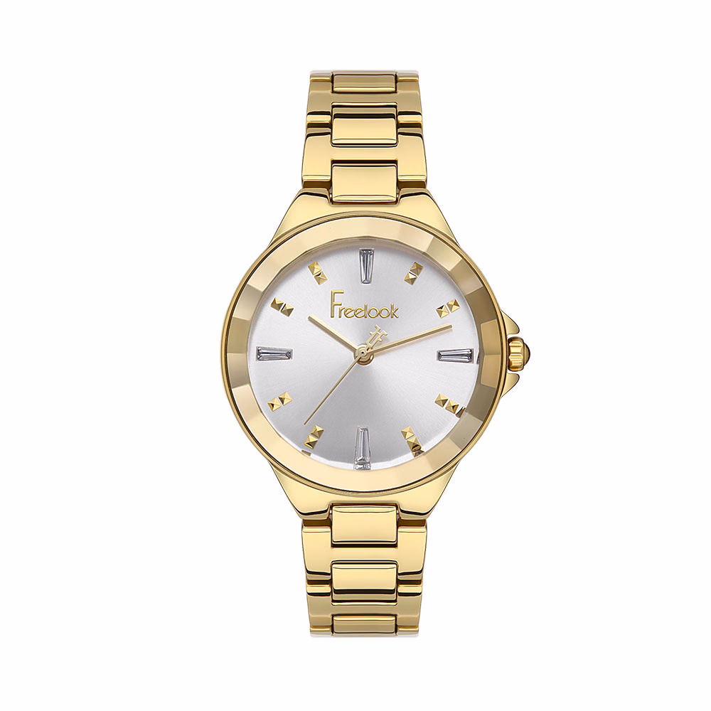 Freelook Eiffel - Ceas Dama Quartz Auriu FL.1.10357.3