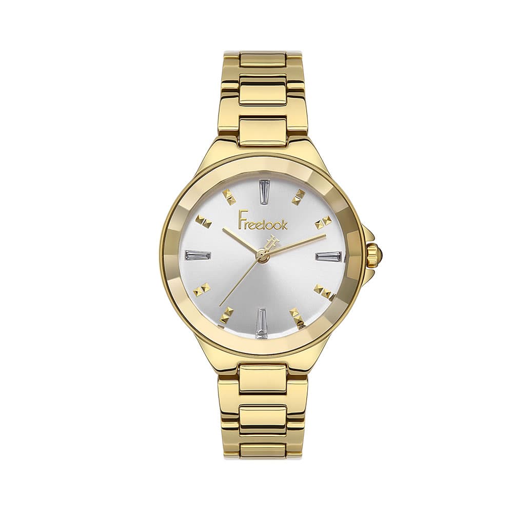 Freelook Eiffel - Ceas Dama Quartz Auriu FL.1.10357.3