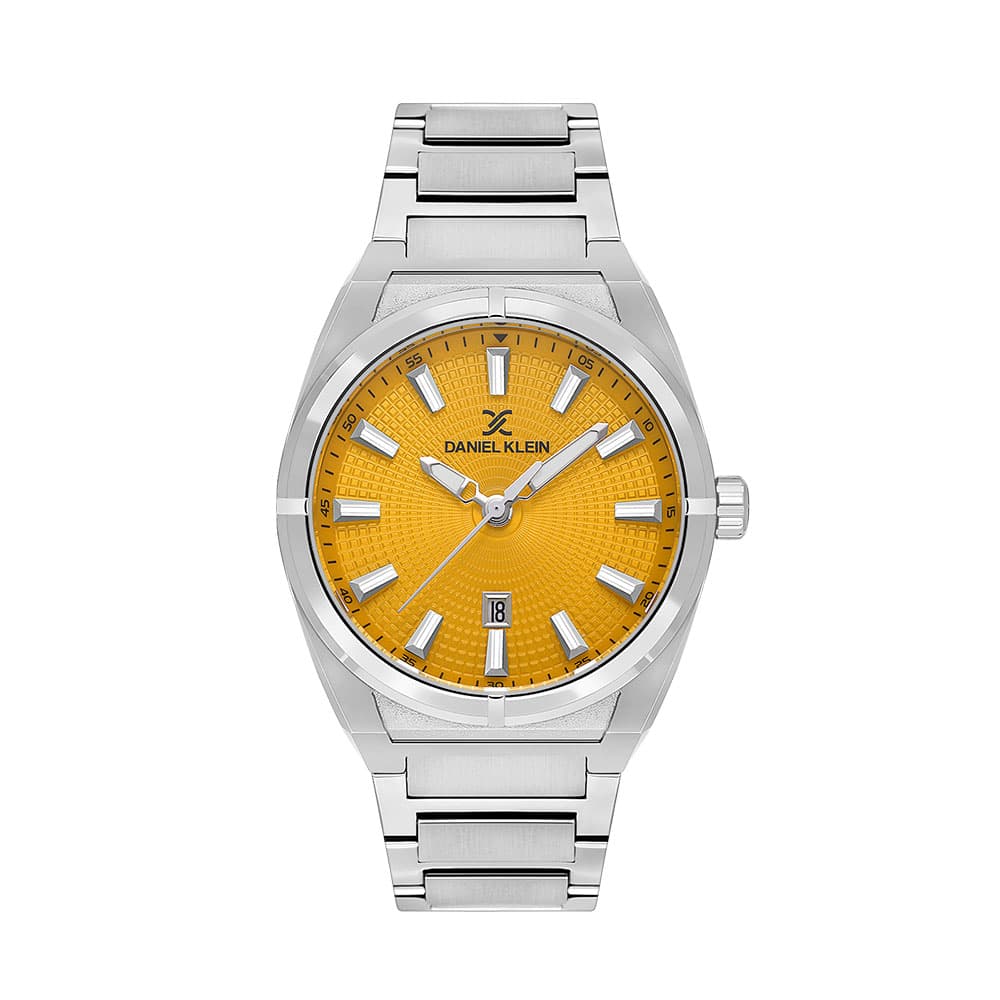 Daniel Klein Premium - Ceas Barbatesc Quartz Argintiu DK.1.13749.4