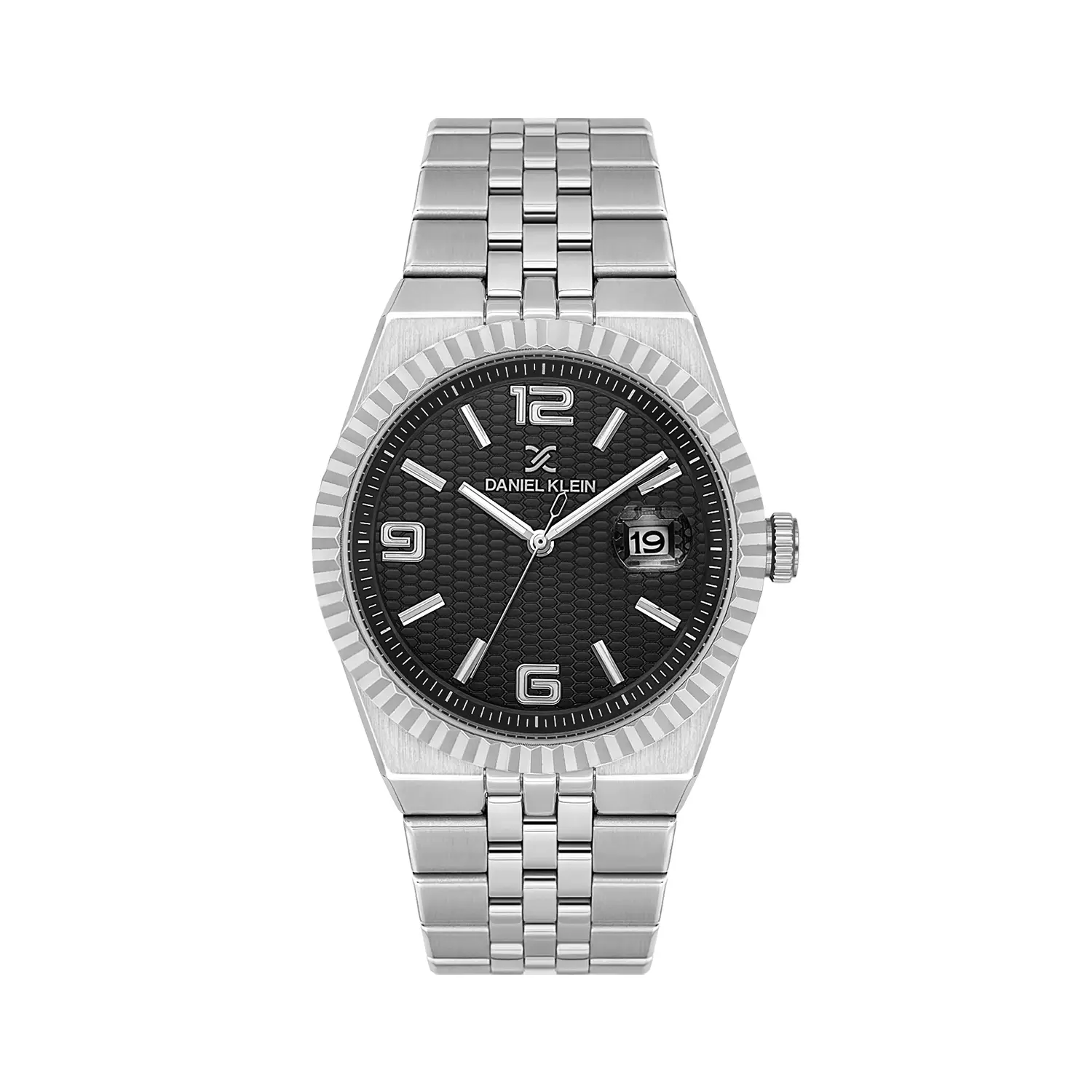 Daniel Klein Premium - Ceas Barbatesc Quartz Argintiu DK.6.14718-2