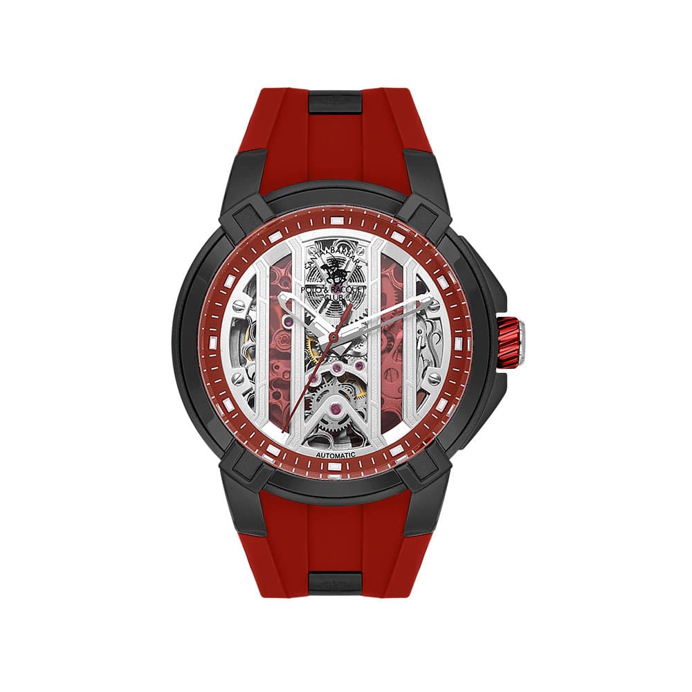 Santa Barbara Polo Luxury - Ceas Barbatesc Automatic Rosu SB.1.10605.5