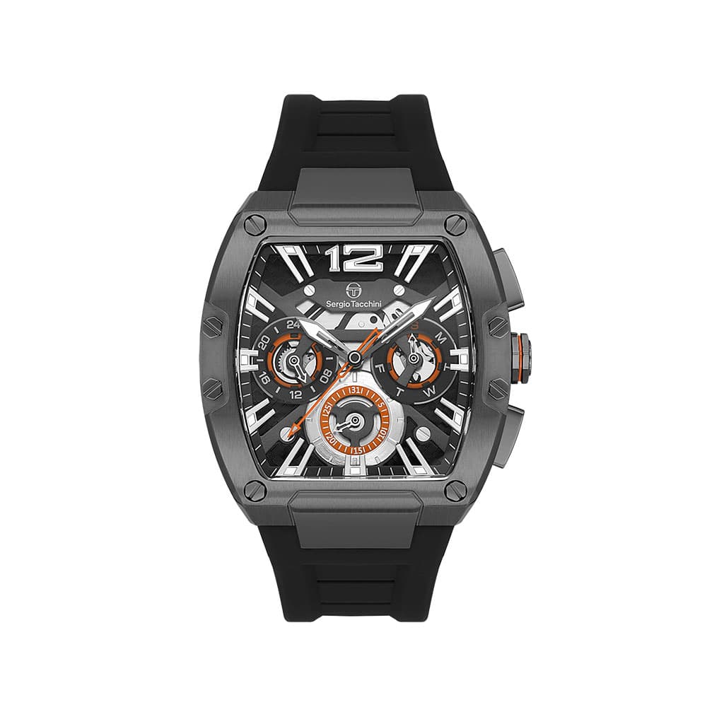 Sergio Tacchini Heritech - Ceas Barbatesc Quartz Negru ST.3.10003.1