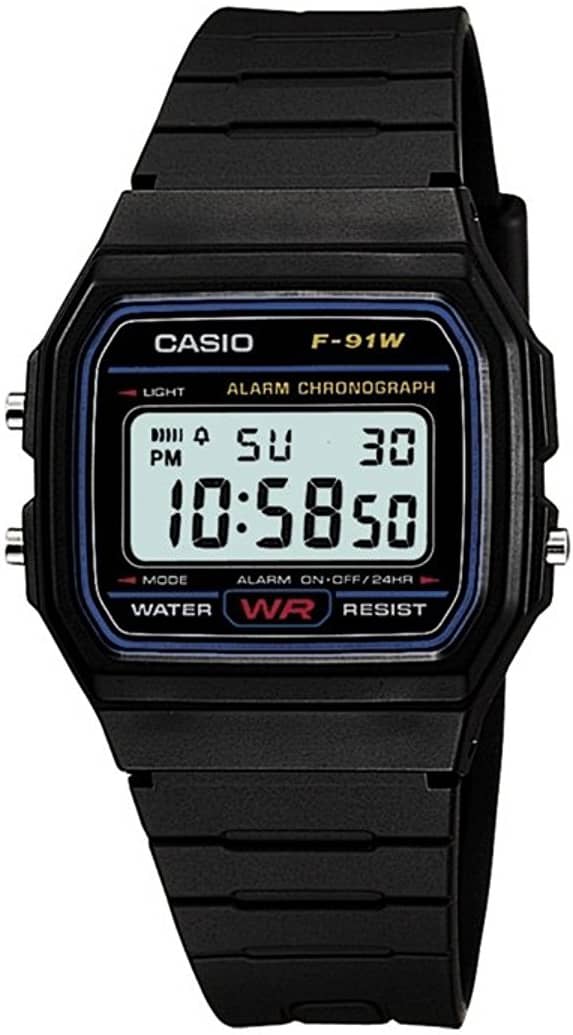 Мъжки часовник CASIO - F-91W-3DG