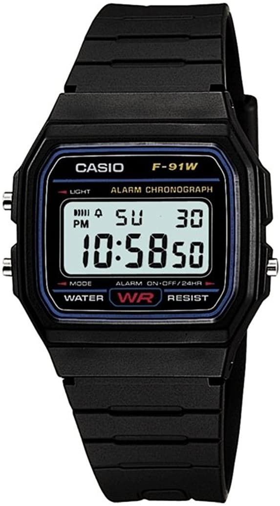 Мъжки часовник CASIO - F-91W-3DG