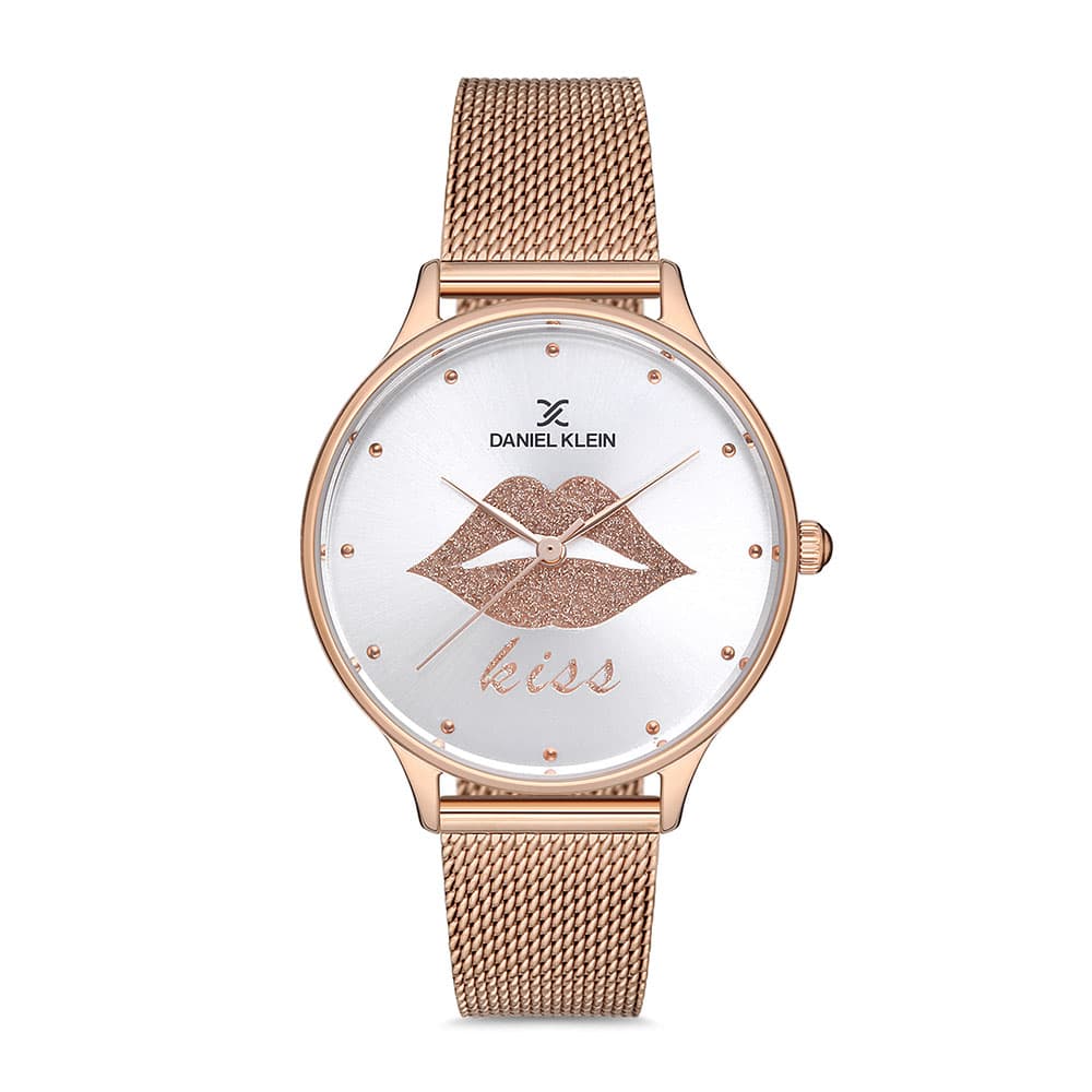 Daniel Klein Trendy - Ceas Dama Quartz Auriu Rose DK.1.12700.2