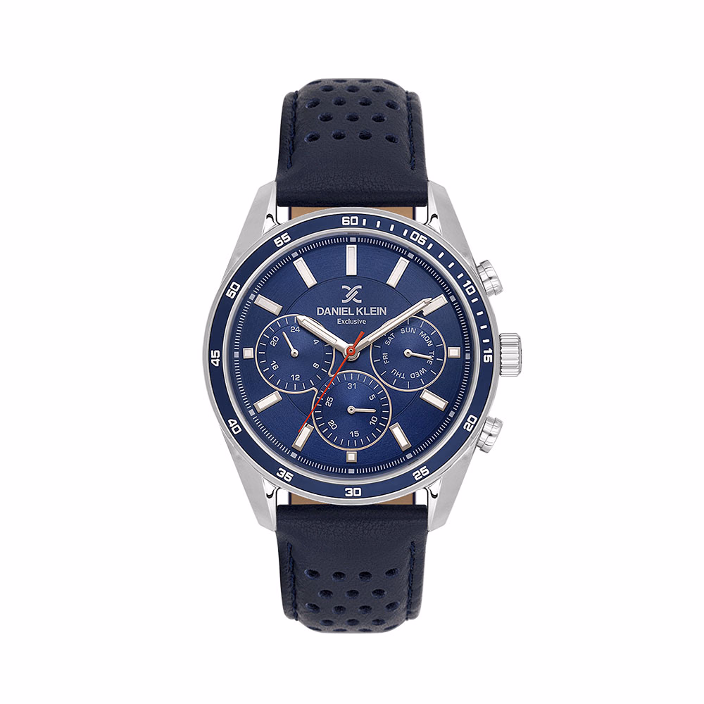 Daniel Klein Exclusive - Ceas Barbatesc Quartz Bleumarin DK.1.14221.3