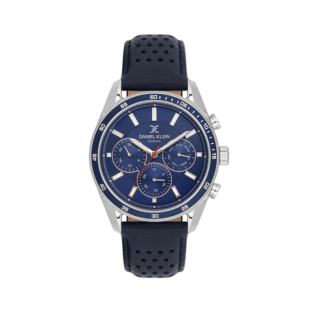 Daniel Klein Exclusive - Ceas Barbatesc Quartz Bleumarin DK.1.14221.3