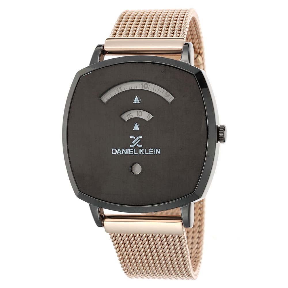 Daniel Klein Premium - Ceas Barbatesc Quartz Auriu Rose DK.1.12412.5