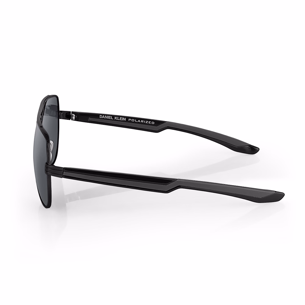 Ochelari de soare Daniel Klein negrii pentru Barbati UV400 DK3270-3