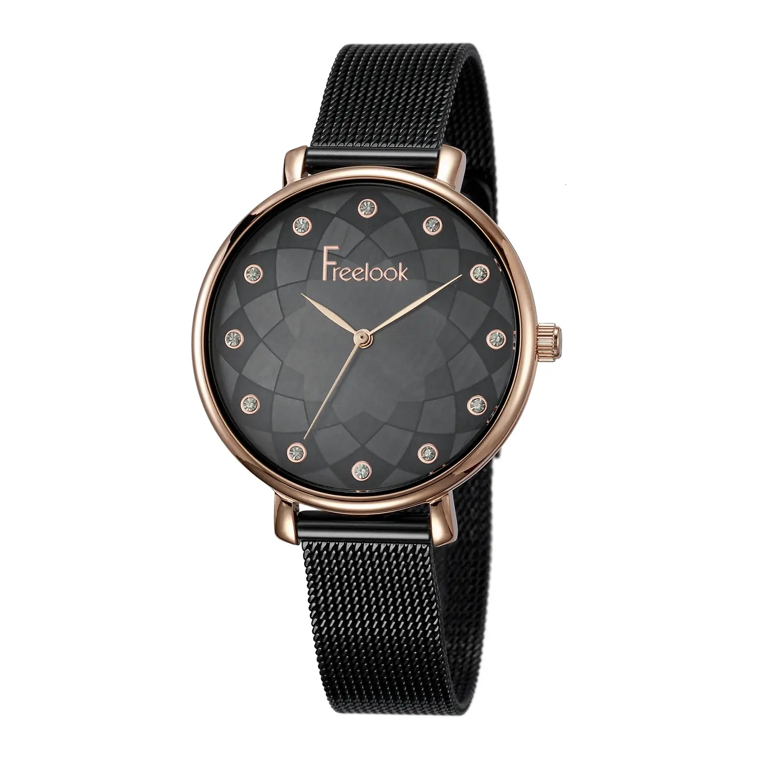Freelook Eiffel - Ceas Dama Quartz Negru FL.2.10155.3