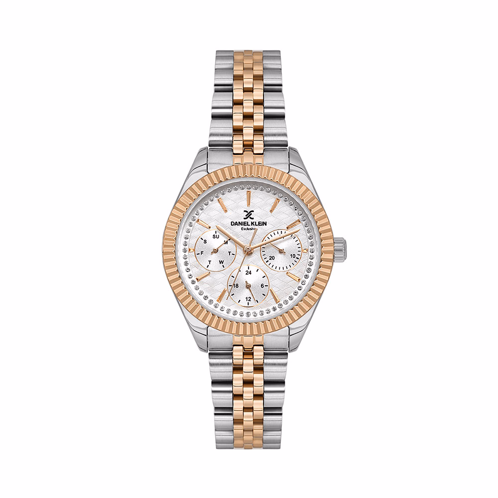 Daniel Klein Exclusive - Ceas Dama Quartz Auriu Rose DK.1.13927.5