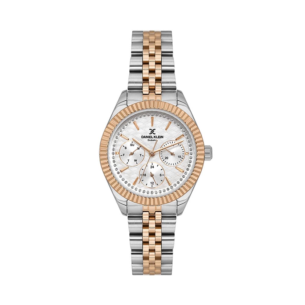Daniel Klein Exclusive - Ceas Dama Quartz Auriu Rose DK.1.13927.5