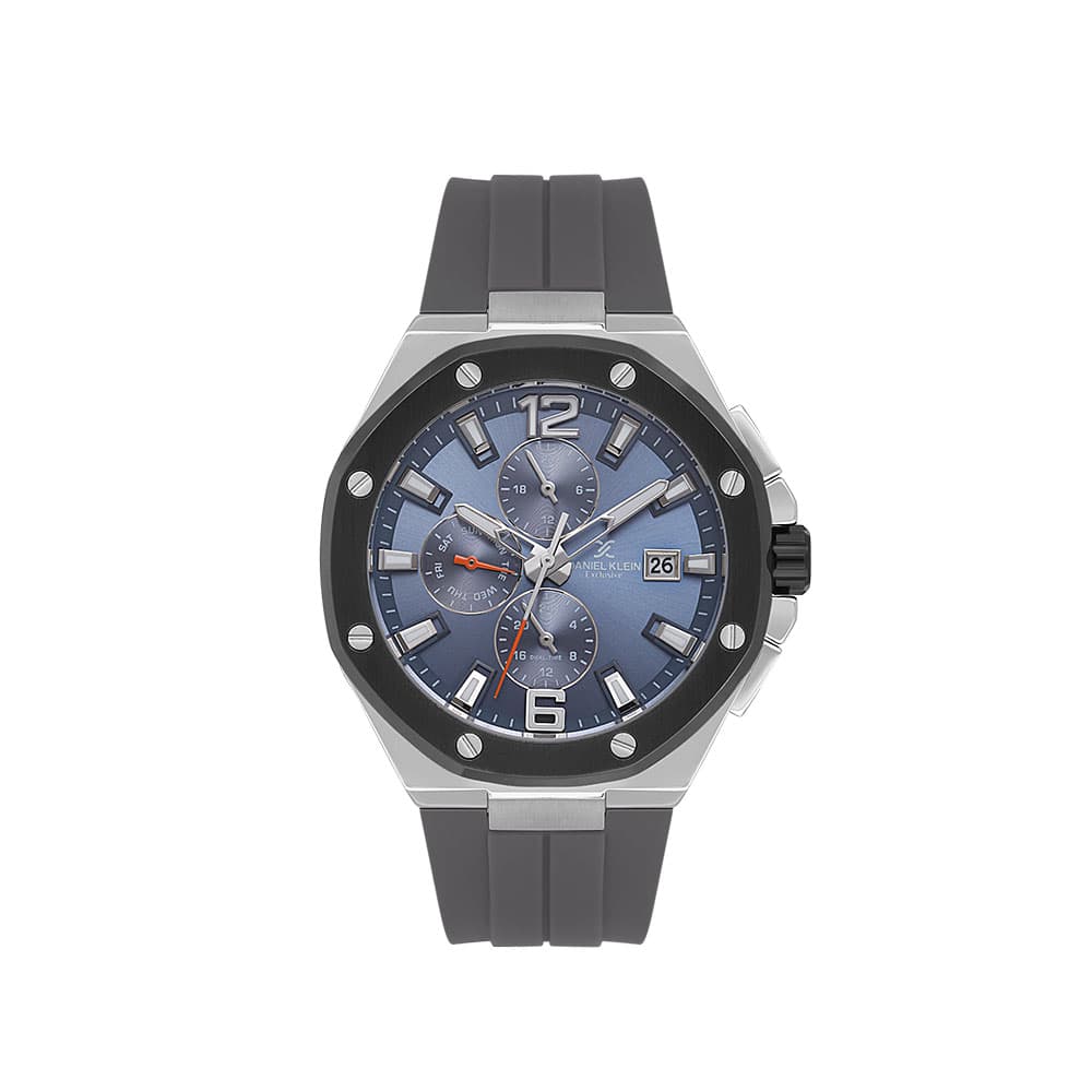 Daniel Klein Exclusive - Ceas Barbatesc Quartz Albastru Petrol DK.1.14092.4