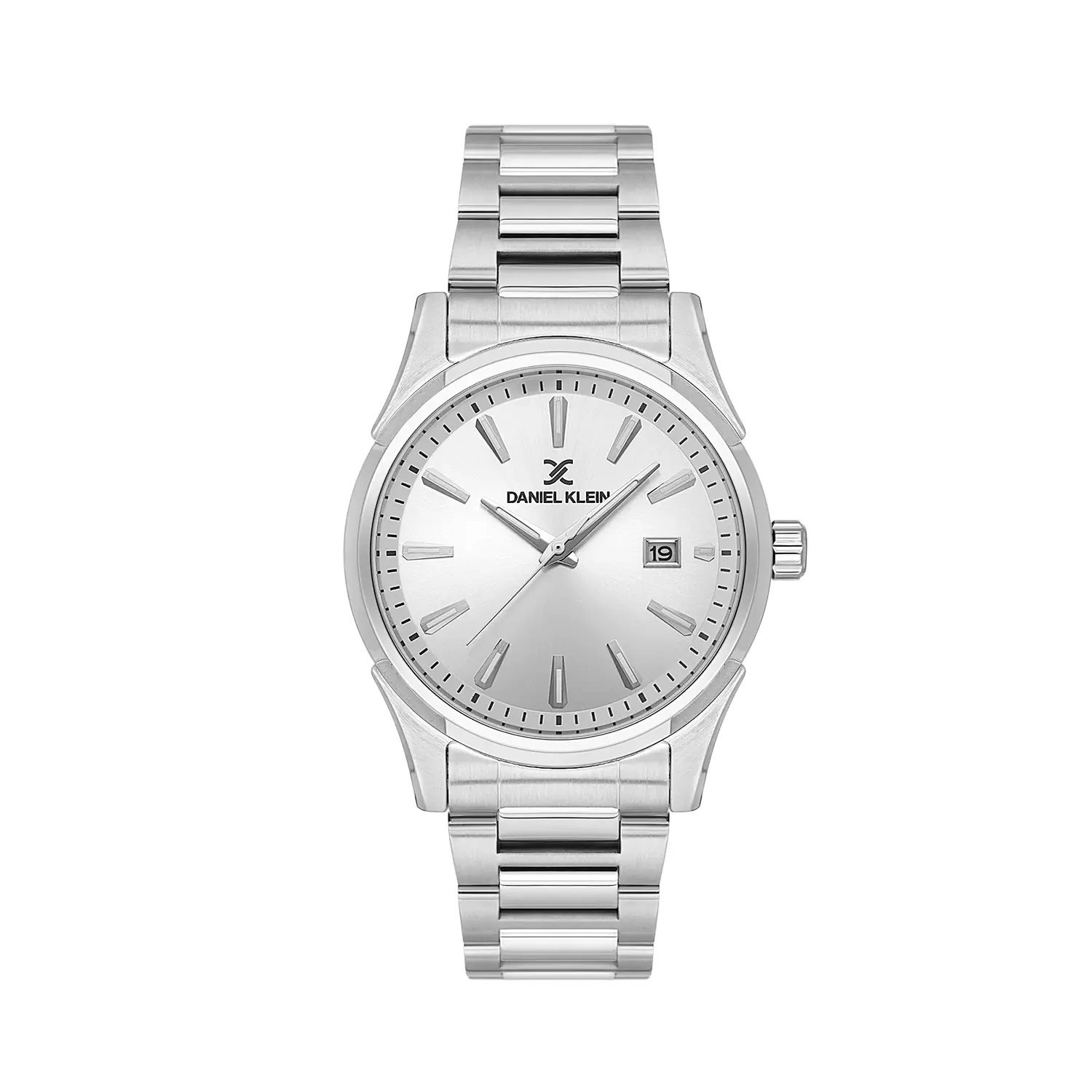 Daniel Klein Premium - Ceas Barbatesc Quartz Argintiu DK.1.14379-1