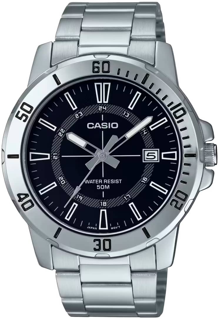 Мъжки аналогов часовник Casio - Casio Collection - MTP-VD01D-1CVUDF