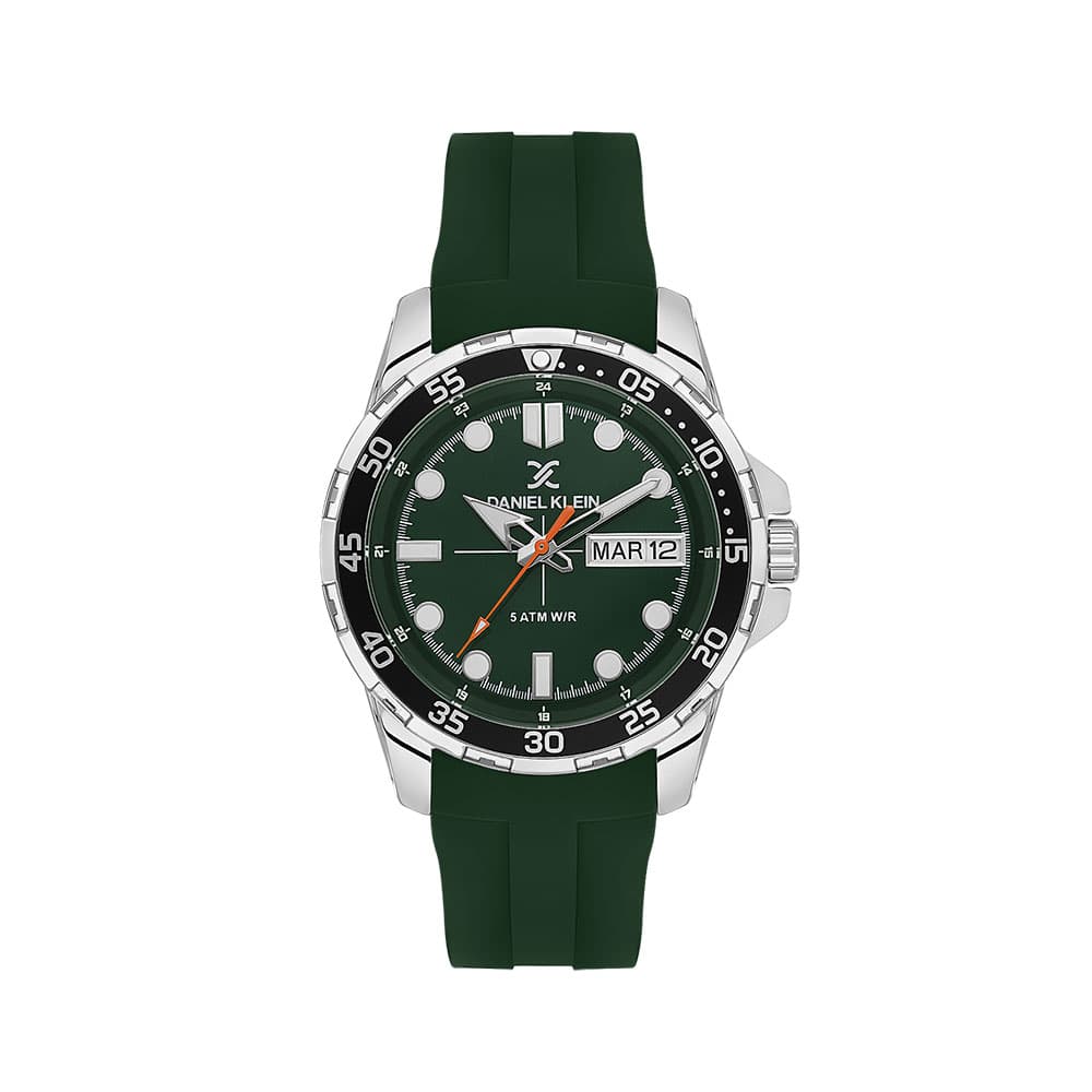 Daniel Klein Premium - Ceas Barbatesc Quartz Verde DK.1.13911.4