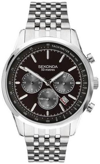 Мъжки аналогов часовник Sekonda Chronograph - S-1835.00