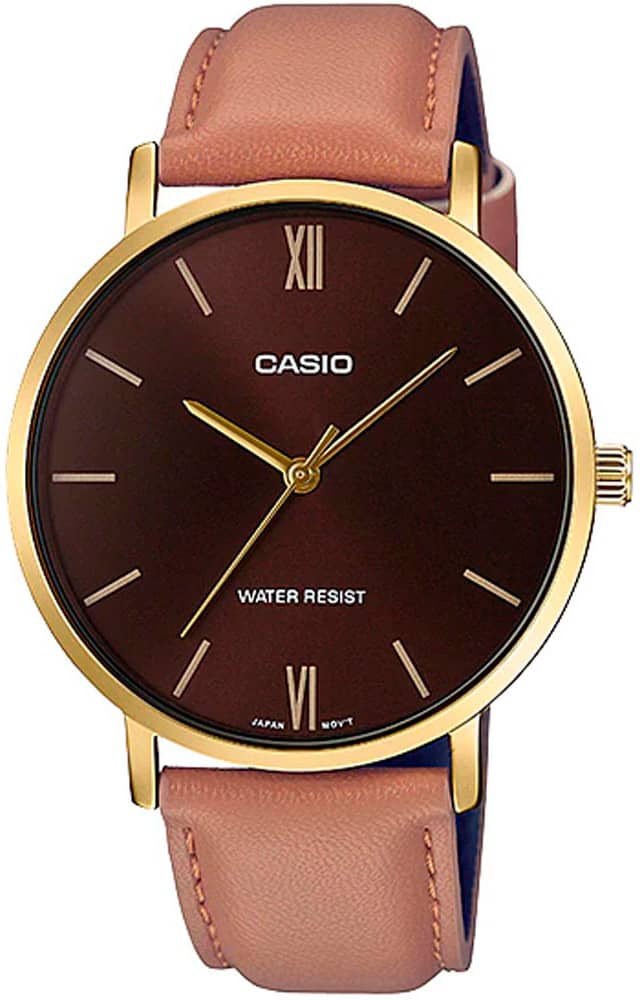 Мъжки аналогов часовник Casio - Casio Collection - MTP-VT01GL-5BUDF