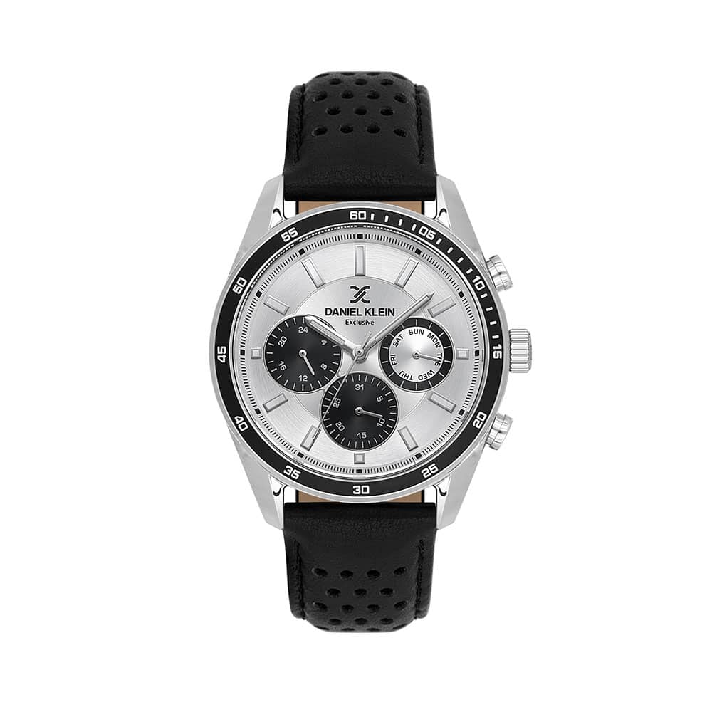 Daniel Klein Exclusive - Ceas Barbatesc Quartz Negru DK.1.14221.1