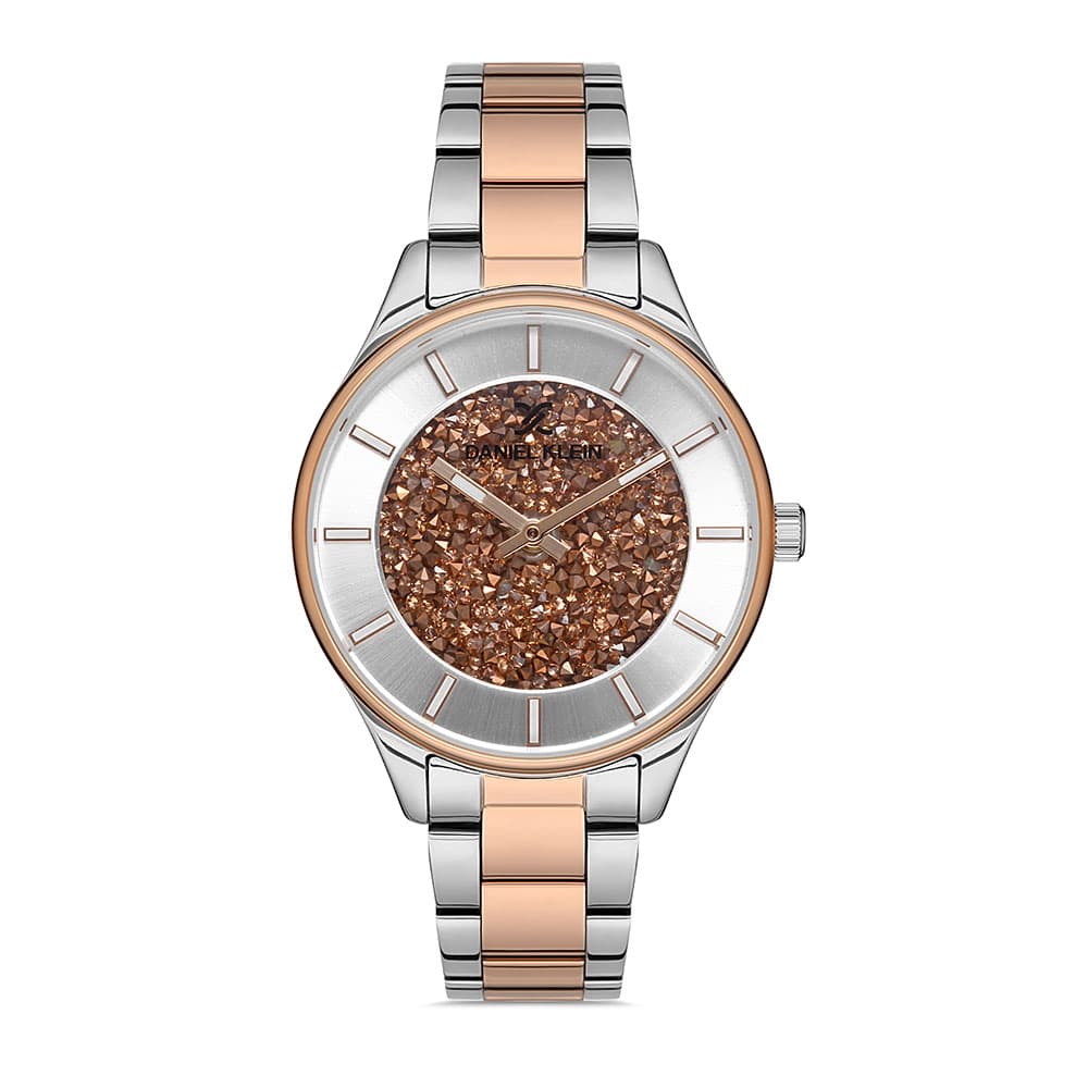 Daniel Klein Premium - Ceas Dama Quartz Auriu Rose DK.1.12936.4
