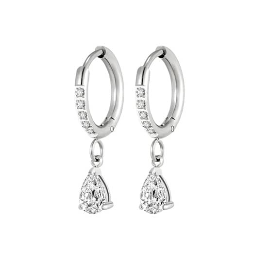 Cercei Inox Argintii Thia Jewelry S. Steel Dama