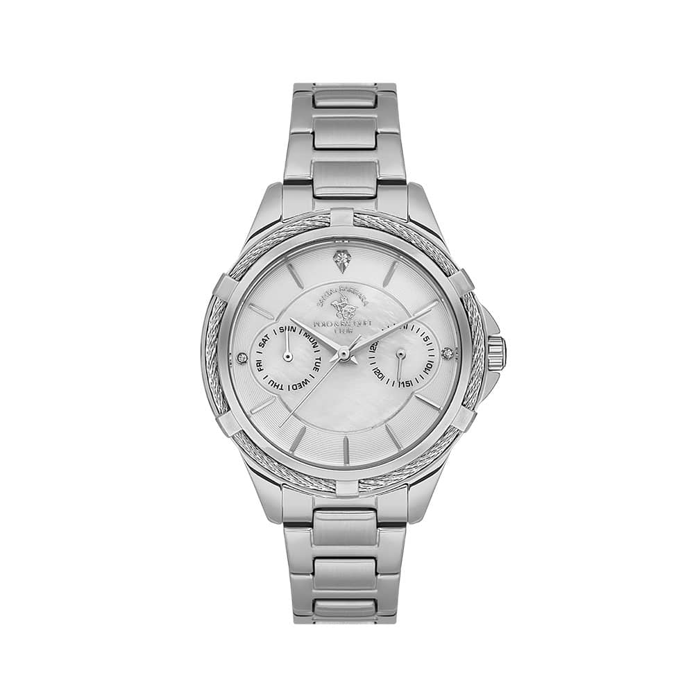 Santa Barbara Polo Unique - Ceas Dama Quartz Argintiu SB.1.10500.1