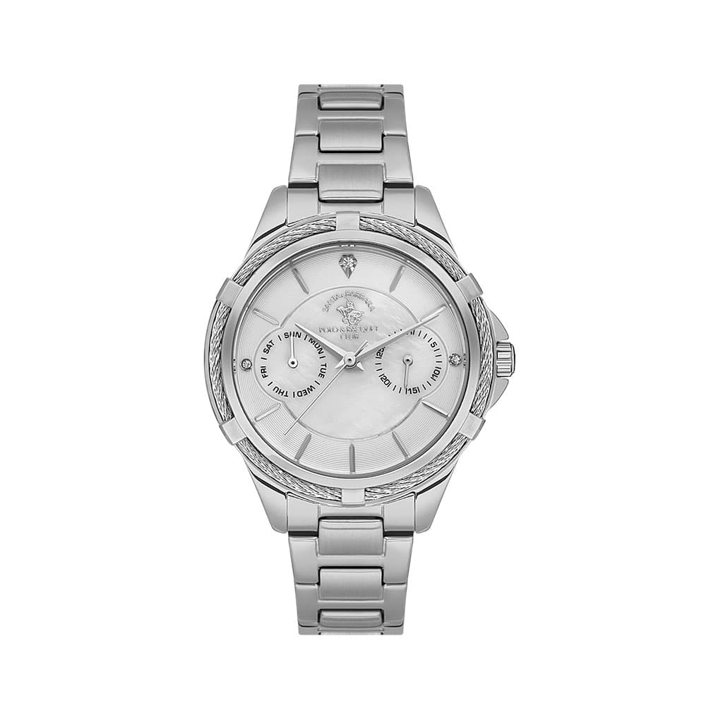 Santa Barbara Polo Unique - Ceas Dama Quartz Argintiu SB.1.10500.1