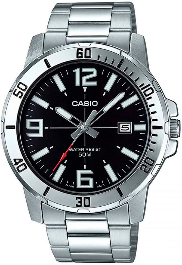 Мъжки аналогов часовник Casio - Casio Collection - MTP-VD01D-1BVUDF