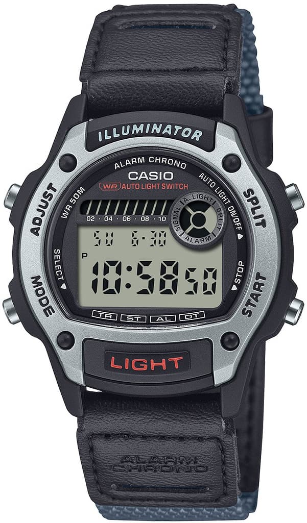 Дигитален часовник Casio - W-220HF-8AVEF