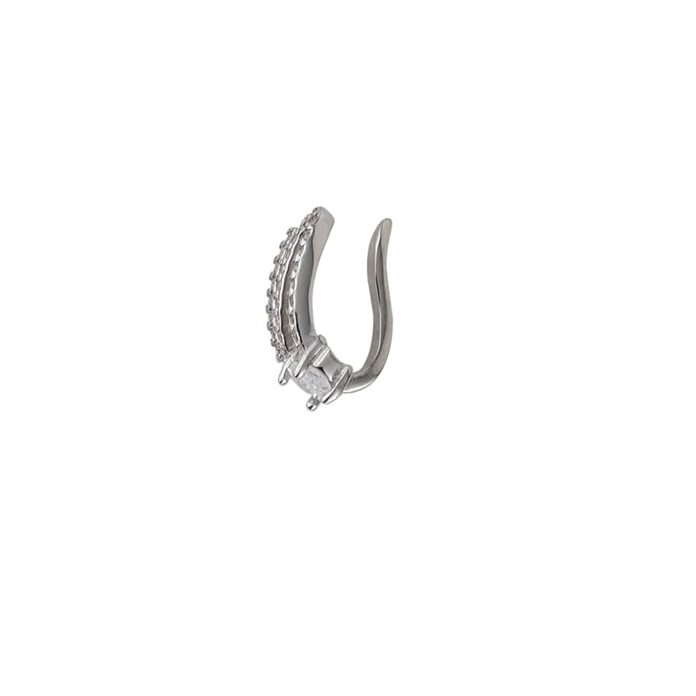 Cercei argint cuff cu zirconii Thia