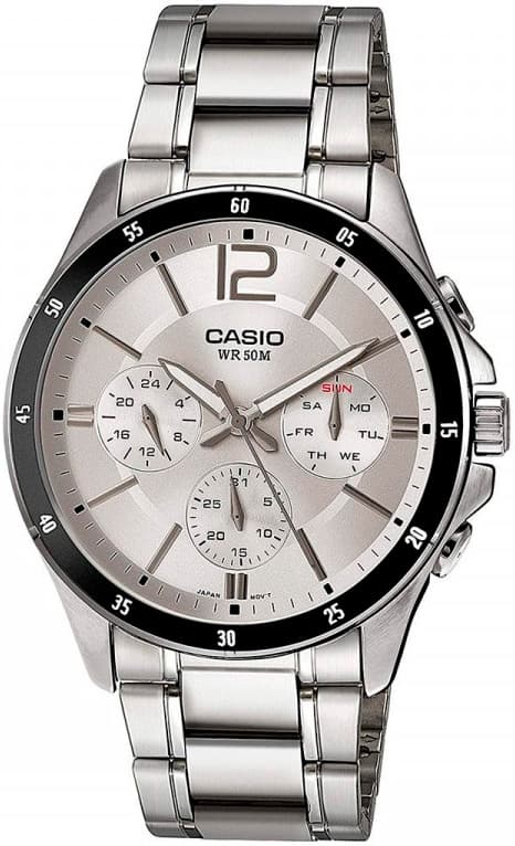 Мъжки аналогов часовник Casio Multi-Dial - Casio Collection - MTP-1374D-7AVDF