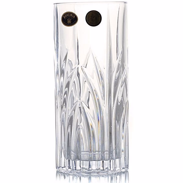ELISE Set 6 pahare cristal Bohemia apa 350 ml