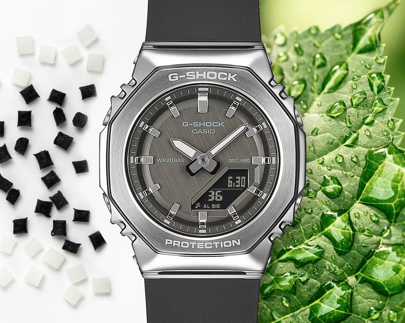 Дамски часовник Casio G-Shock - GM-S2110-1A1ER