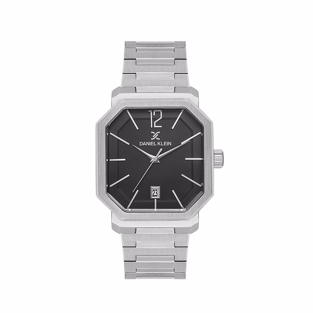 Daniel Klein Premium - Ceas Barbatesc Quartz Argintiu DK.1.13882.2