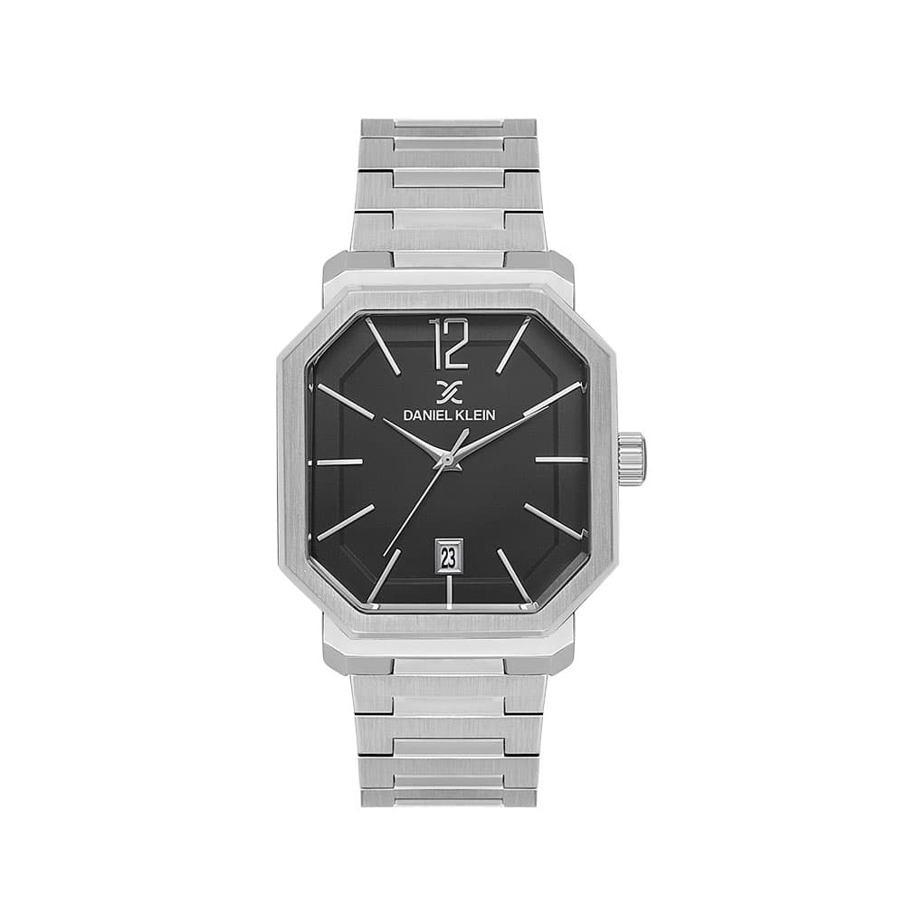 Daniel Klein Premium - Ceas Barbatesc Quartz Argintiu DK.1.13882.2