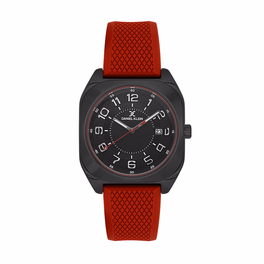 Daniel Klein Premium - Ceas Barbatesc Quartz Rosu DK.1.13796.4