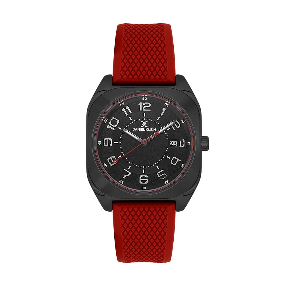 Daniel Klein Premium - Ceas Barbatesc Quartz Rosu DK.1.13796.4