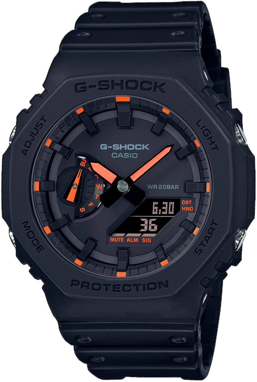 Мъжки часовник Casio G-Shock - GA-2100-1A4ER