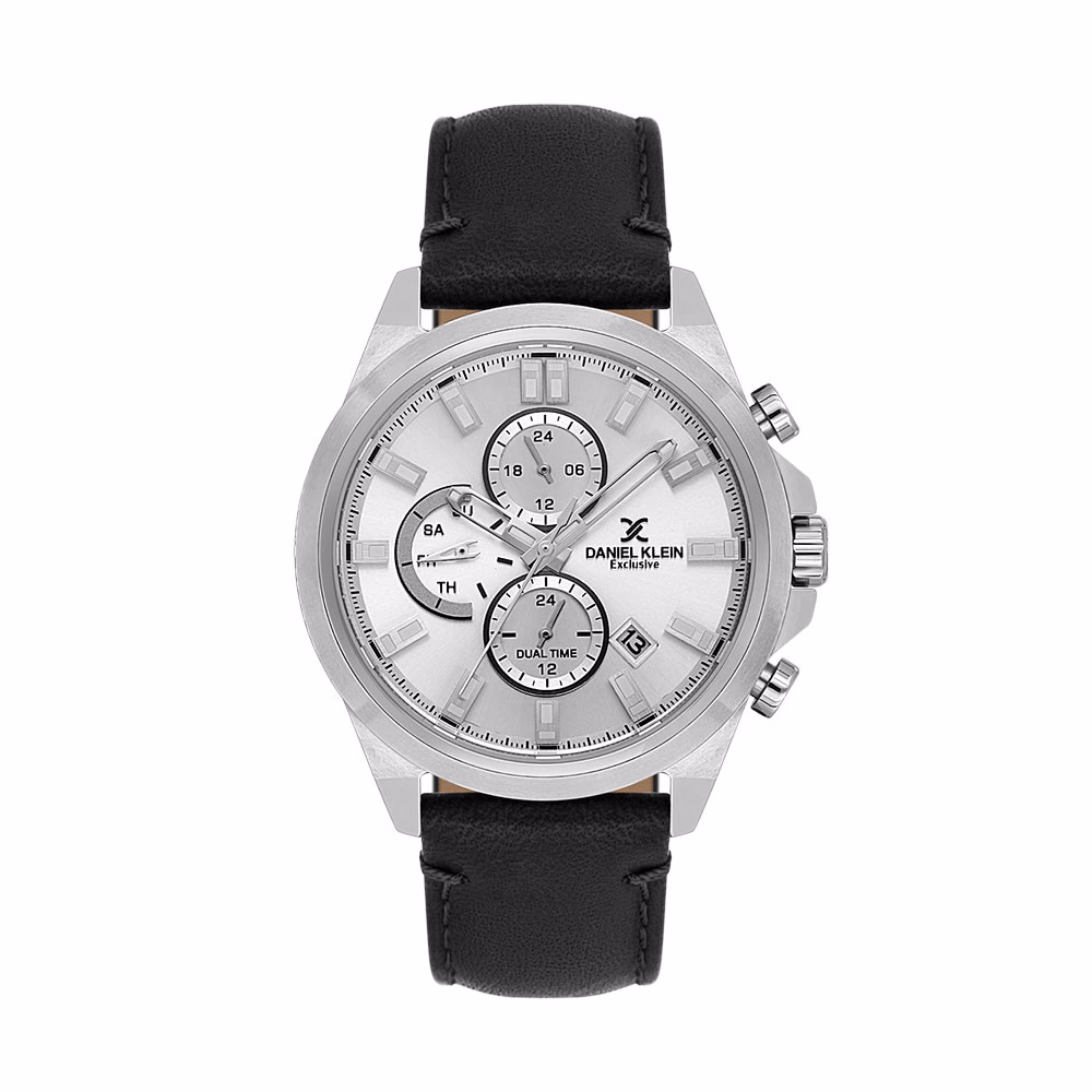 Daniel Klein Exclusive - Ceas Barbatesc Quartz Negru DK.1.14244-1