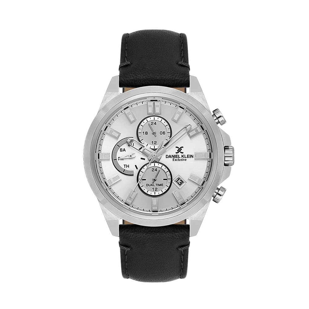 Daniel Klein Exclusive - Ceas Barbatesc Quartz Negru DK.1.14244-1